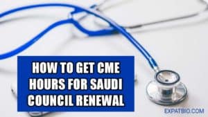 online cme accredited by saudi council