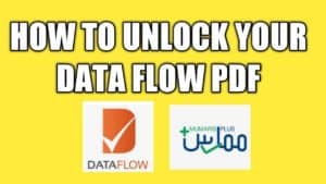 how to remove password from your data flow pdf