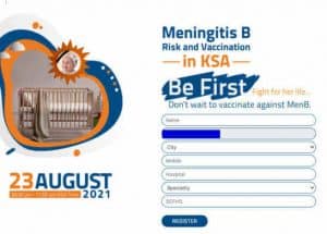 Meningitis B Risk And Vaccination In KSA:Free Webinar For Physicians On 23 August