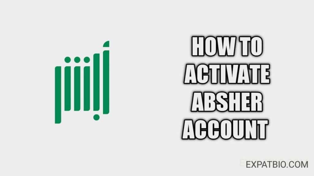 how to activate absher
